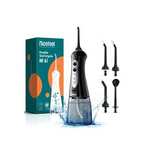 Cordless Water Flosser Dental Oral Irrigator Travel Friendly Teeth Cleaner Pro